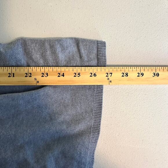 Zara Women's Open Front Tied Back Cardigan Sweater Light Blue Size M Knit - Picture 7 of 9